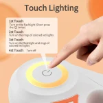 ROJECO 5M Automatic Dog Leash Retractable LED Luminous Leading - Image 4